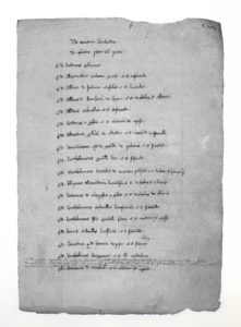 Matricola della Compagnia dei Lombardi del 1314 (Archivio di Stato di Bologna)
